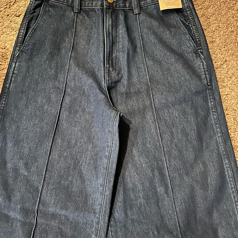 Madewell Blue Ankle Cropped Jeans Classic Fit